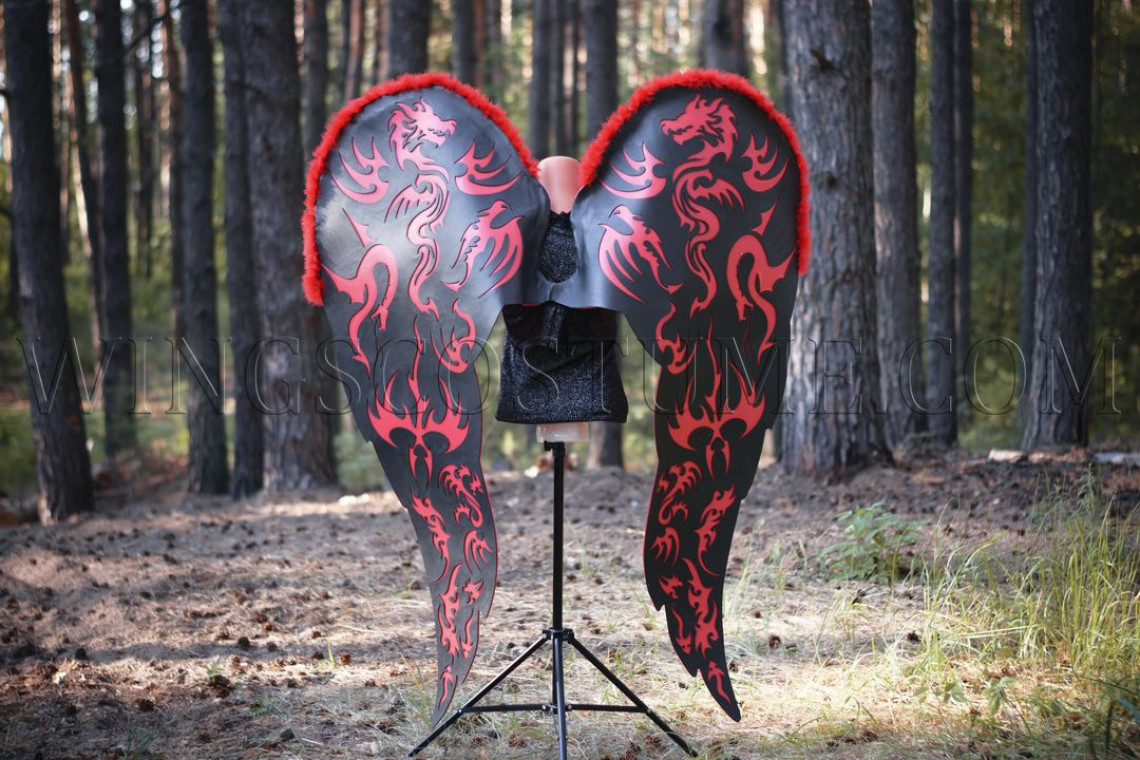 Large wings costume "Dragon"