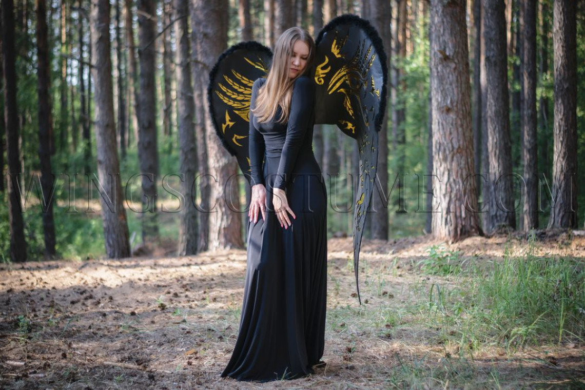 Large wings costume "Magic eyes"