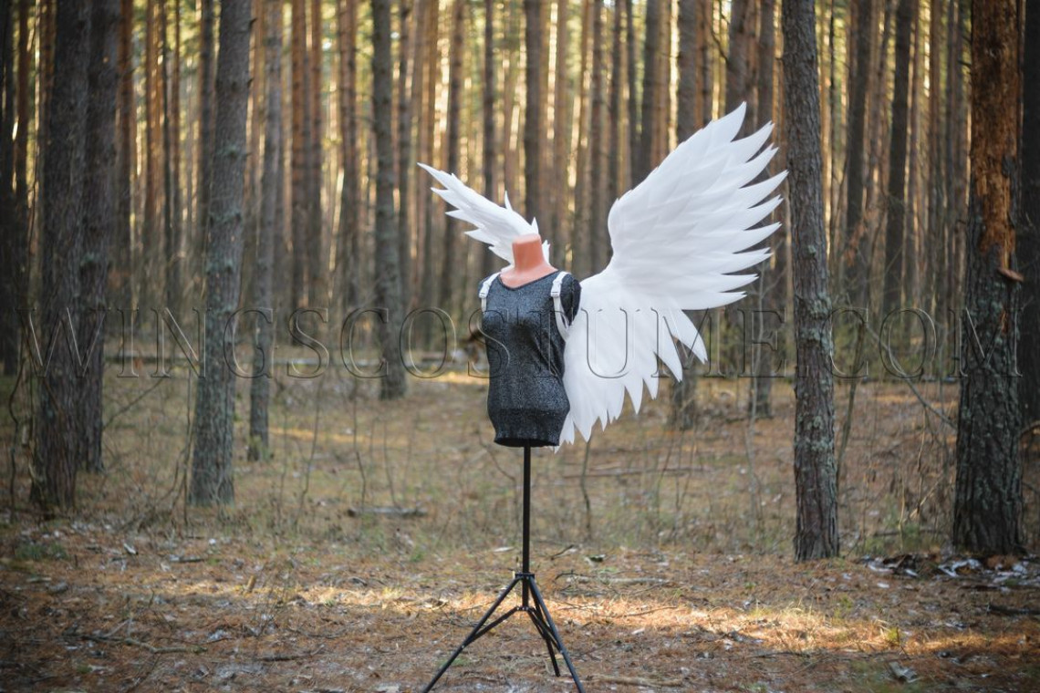 Angel wings costume "White angel mini"