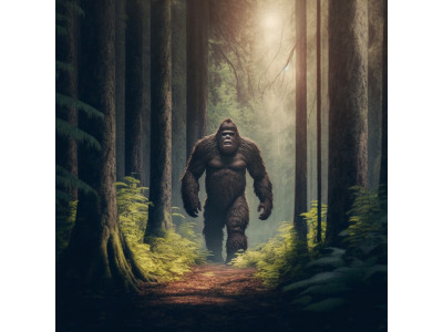 Bigfoot from the forest